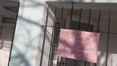 El robo ocurrió en la noche del domingo y el lunes no hubo atención médica en el Centro de Salud del barrio IPPV de Viedma.