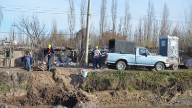 Desde el gobierno de Cipolletti aseguraron que el gas natural está cerca de llegar al Puente 83. Foto: Gentileza.