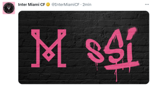 El primer y sugestivo posteo del Inter de Miami por la llegada de Messi