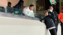 Imagen de Visita de lujo en el Monumental: Enzo Fernández fue a ver a River por la Libertadores