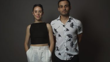 Mariana Pessoa y Matías Valenzuela, creadores de la “mostra”.