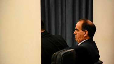 “Yo me considero inocente”, afirmó el imputado que era la máxima autoridad de la fuerza. Foto Matías Subat.