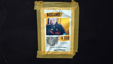 No hay pistas sobre el paradero de Hollmann, luego de más de 10 días de búsqueda por parte de la familia. Foto: Marcelo Ochoa.
