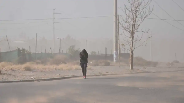 Se esperan fuertes ráfagas de viento en Río Negro y Neuquén. 