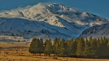 El volcán Domuyo nuevamente habilitado para ascensos. Martín Muñoz