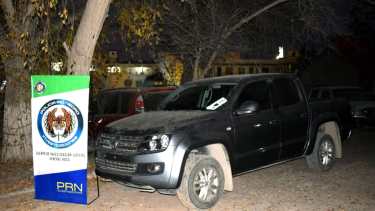 La camioneta fue secuestrada y luego se devolvió a su dueño. (Foto: Gentileza)
