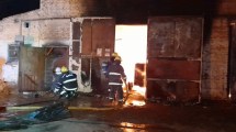 Imagen de Incendio en un galpón de Cinco Saltos: investigan la causa