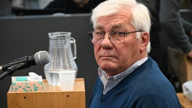 Esteban, el padre de Facundo Castillo declaró en el juicio de cesura. Foto: Florencia Salto. 