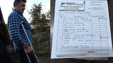 Realizan una colecta solidaria para ayudarlo a conseguir una prótesis. Foto: facebook.