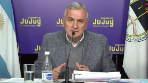 Represión en Jujuy: Morales cruzó a Aníbal Fernández y dijo «hay una orden de un juez para intervenir»