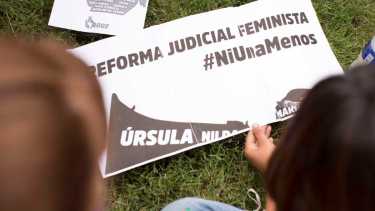 Organizaciones feministas lanzarán hoy la "Campaña Nacional por una Reforma Judicial Feminista". 