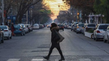 Durante las noches de este miércoles y el jueves, la sensación térmica fue muy baja. Foto: Juan Thomes.-