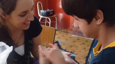 El 27 de junio es el Día Mundial de la sordoceguera. Foto: Gentileza María Laura Tommei. 