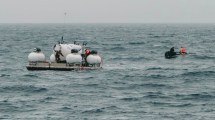 Imagen de Al submarino Titán, que desapareció rumbo al Titanic, le quedan 40 horas de oxígeno