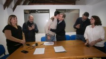 Imagen de Separados, el PRO, el ARI y la UCR firmaron la alianza de Juntos por el Cambio en Río Negro