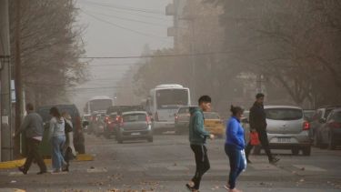 El viento regresa a Neuquén. Foto: Matías Subat