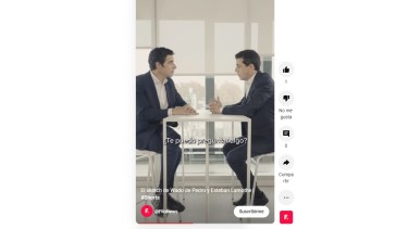 El actor y el ministro. 