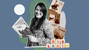 La niña que no quería que le regalaran libros porque las letras “se movían”