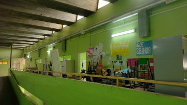 La escuela N°248 suspendió las clases debido a trabajos de mantenimiento. Foto: Gentileza.