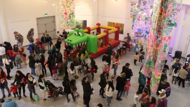 La mayoría de las actividades se desarrollaron en el Complejo Cultural Cipolletti. Foto: Gentileza.