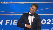 Imagen de Benjamín Vicuña y un furcio de amor que podría ser para Pampita, en los Martín Fierro 2023