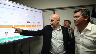 "Hace 20 años que gobiernan los mismos en la provincia y una vez más intentaron todas las trampas posibles para seguir perpetuándose en el poder. Pero hoy los sanjuaninos dijeron BASTA." publicó Horacio Rodríguez Larreta- (Twitter)-