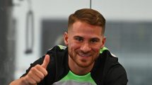 Imagen de Así recibieron a Alexis Mac Allister en su primer entrenamiento en Liverpool