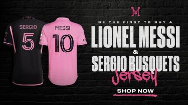 Inter Miami sacó a la venta la remera con el 10 de Messi. 
