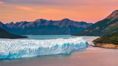 Esta imagen del parque nacional Los Glaciares, en Santa Cruz, fue seleccionada en el concurso de la Organización Meterológica Mundial (OMM). Crédito: Andres Miraglia 