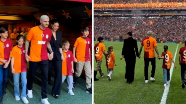 Wanda Nara reapareció públicamente en la presentación de Mauro Icardi en el Galatasaray. 