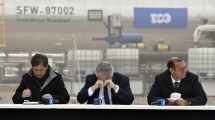 Imagen de Gasoducto Néstor Kirchner: Alberto Fernández habló de la foto de Diario RÍO NEGRO que se viralizó