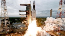 Imagen de India lanzó un cohete a la Luna para intentar llevar una nave no tripulada