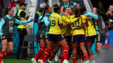 Con una gran actuación de Linda Caicedo Colombia derrotó 2-0 a Corea del Sur. (Foto: Telemundo)