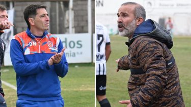 Napolitano va por su segunda Liga y Gorer por la primera. (Fotos: Florencia Salto)