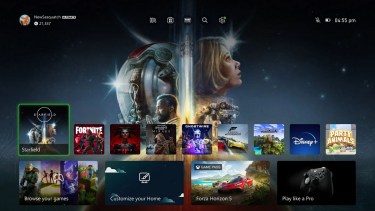 La consola de juegos de Microsoft estrenó nueva interfaz de usuario.