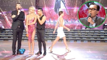 En 2016, Pampita se levantó y dejó vacía la silla del jurado de Bailando por un Sueño.-