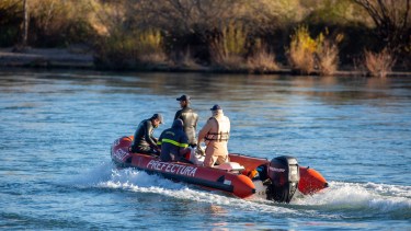 La policía de Río Negro solicitará la colaboración de Prefectura Naval Argentina para comenzar con la búsqueda. foto: archivo.
