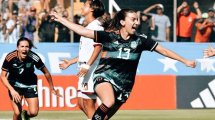 Imagen de Sophie Braun, la estadounidense que eligió jugar en la Selección Argentina