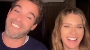 Nicolás Cabré y La China Suárez se mostraron juntos en un video