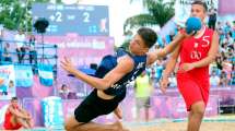 Imagen de Con presencia de Neuquén y Río Negro, Argentina va por todo en el beach handball