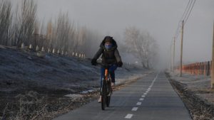 En fotos: así se congelaron las calles de Roca con -4 grados de mínima para hoy