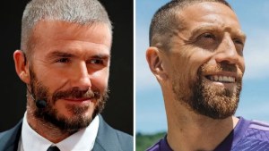 La inesperada respuesta de David Beckham al ser consultado por su parecido con el Papu Gómez