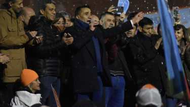 Ramón Rioseco festejó su tercer mandato en Cutral Co. Foto: Fernando Ranni.