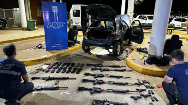 Detuvieron a un hombre en la Triple Frontera: intentaba pasar armas de guerra