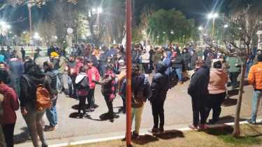 Marcharon por el femicidio de Marisa Coliman en Beltrán: Foto: gentileza