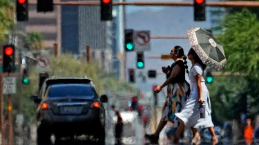Estados Unidos vive temperaturas por arriba del promedio para esta época del año. 