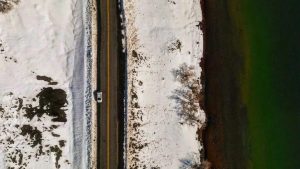 Caviahue la villa se viste de blanco con la nieve y enamora