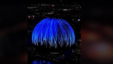 La esfera de Las Vegas. Fuente: Tiktok.

