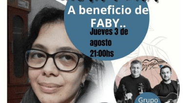Organizan una peña solidaria para ayudar a una madre y sus hijos. Foto: facebook.