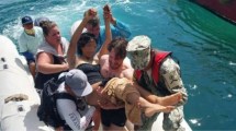 Imagen de Feroz ataque de un tiburón a una turista norteamericana en las Islas Galápagos
